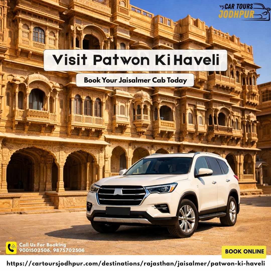 Visit Patwon Ki Haveli in Jaisalmer