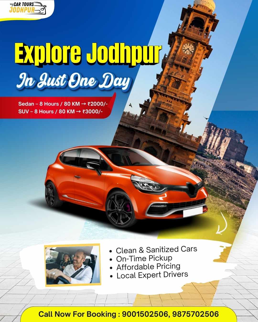 Make your trip to Jodhpur easy, comfortable & memorable
