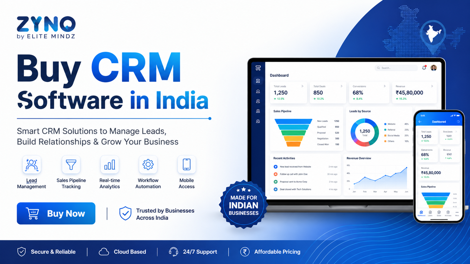 Buy CRM Software in India