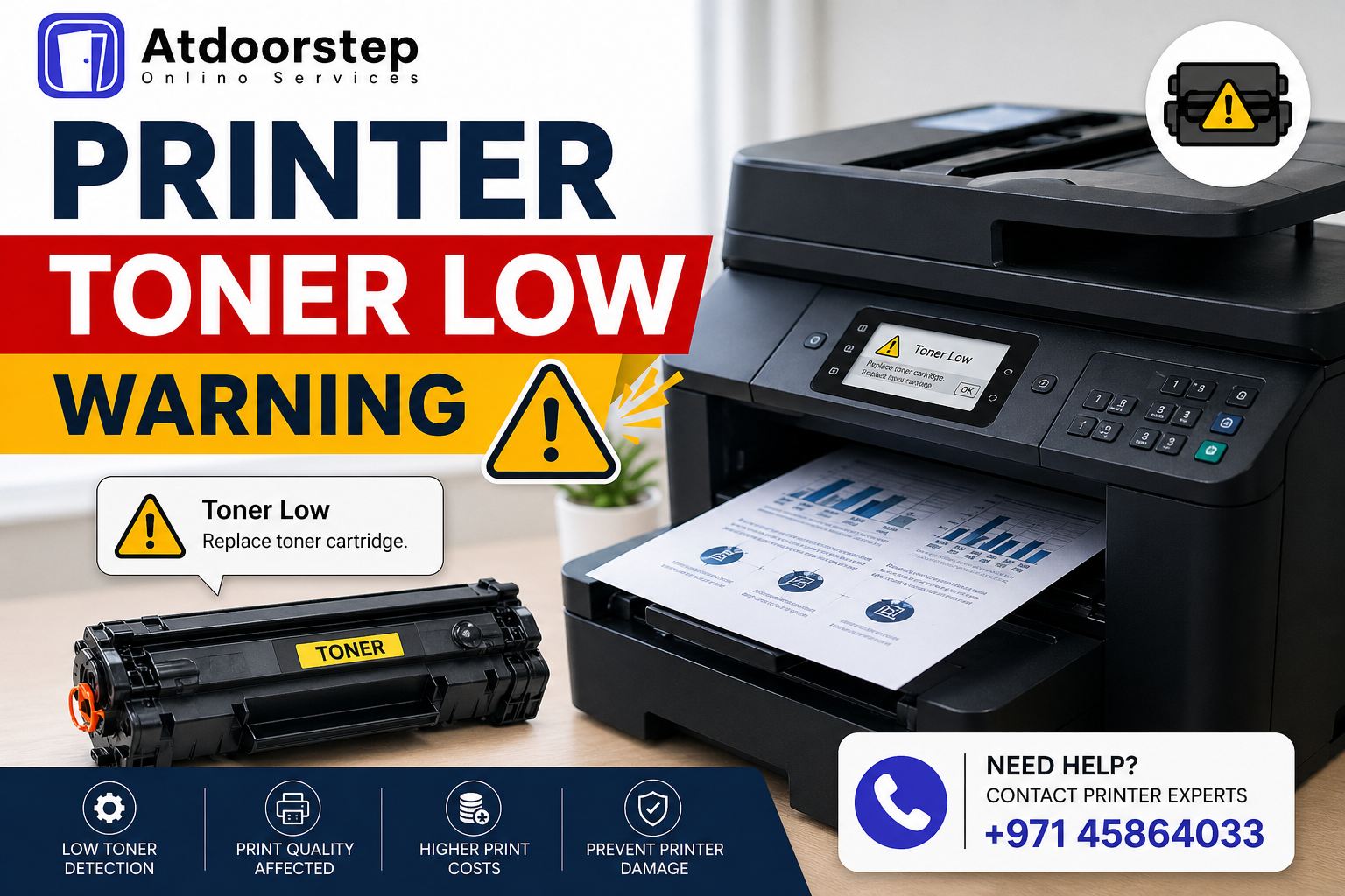 How to Fix Printer Toner Low Warning and Restore Print Quality