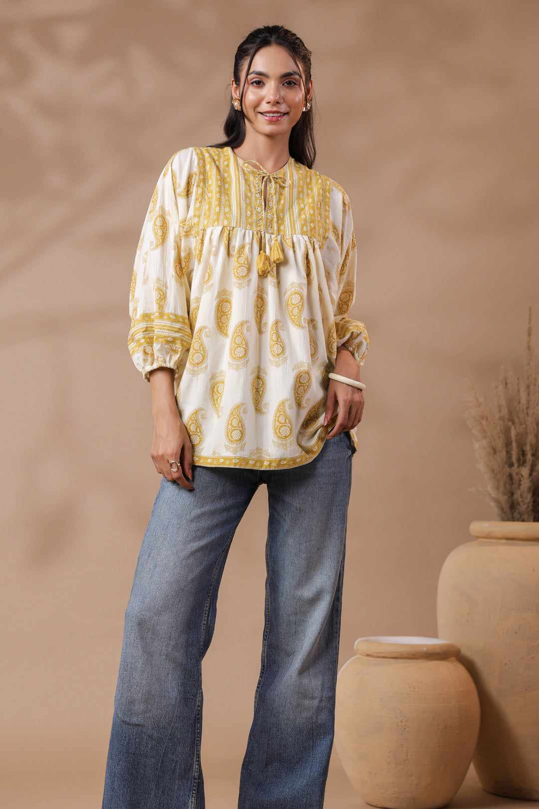 Best Handblock Printed Tops to Wear with Your Favourite Jeans from Jaipur Morni