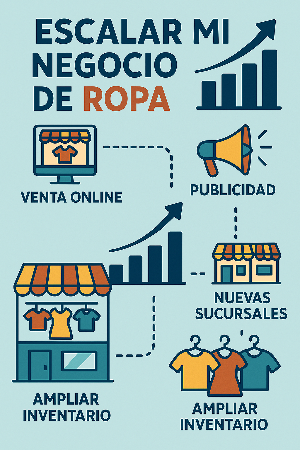 Cómo escalar mi negocio de ropa