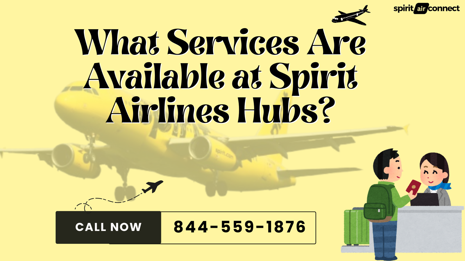 What Services Are Available at Spirit Airlines Hubs?