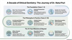 The Professional Journey of Ratul Puri: Ten Years of Dental Dedication