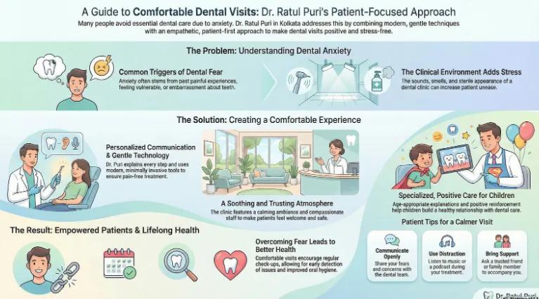 How Dr. Ratul Puri Makes Dental Visits Comfortable for Patients in Kolkata