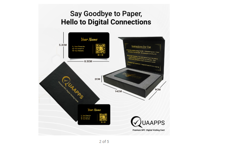 Revolutionize Networking with a Stylish NFC Visiting Card: The Future of Smart Introductions