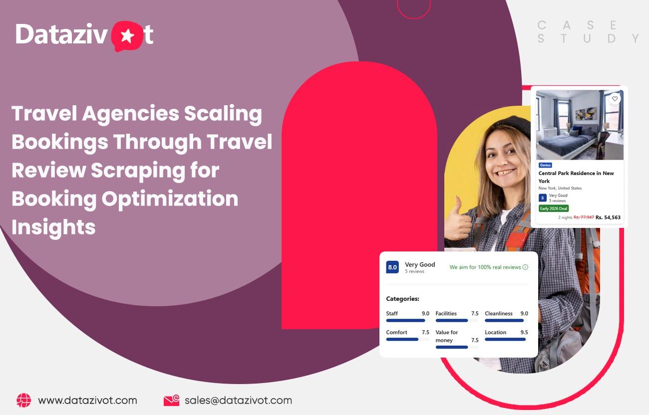 Growth via Travel Review Scraping for Booking Optimization