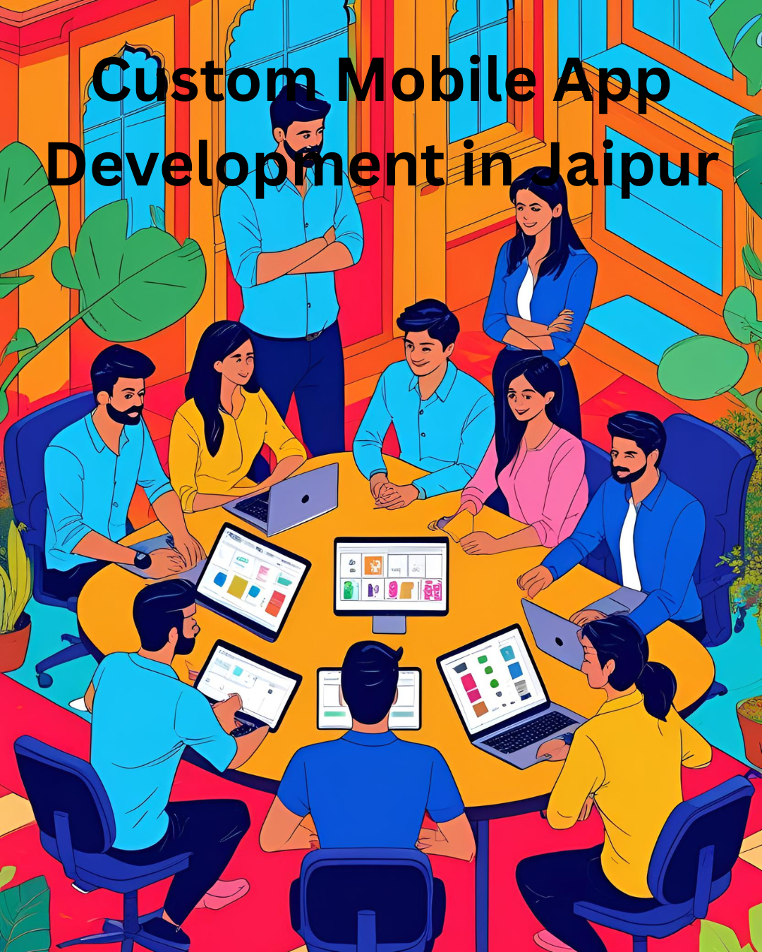 Custom Mobile App Development in Jaipur
