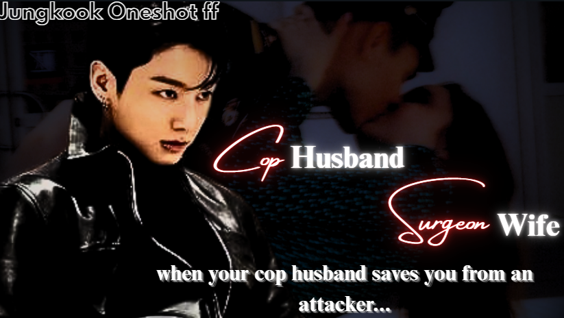 BTS ff Oneshot | When your Cop husband saves you from an attacker intruded in the house...