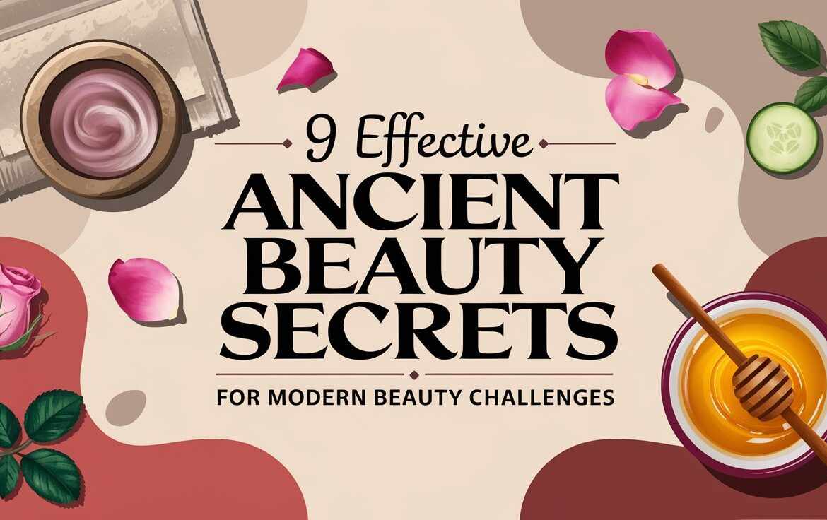 9 Effective Ancient Beauty Secrets for Modern Beauty Challenges