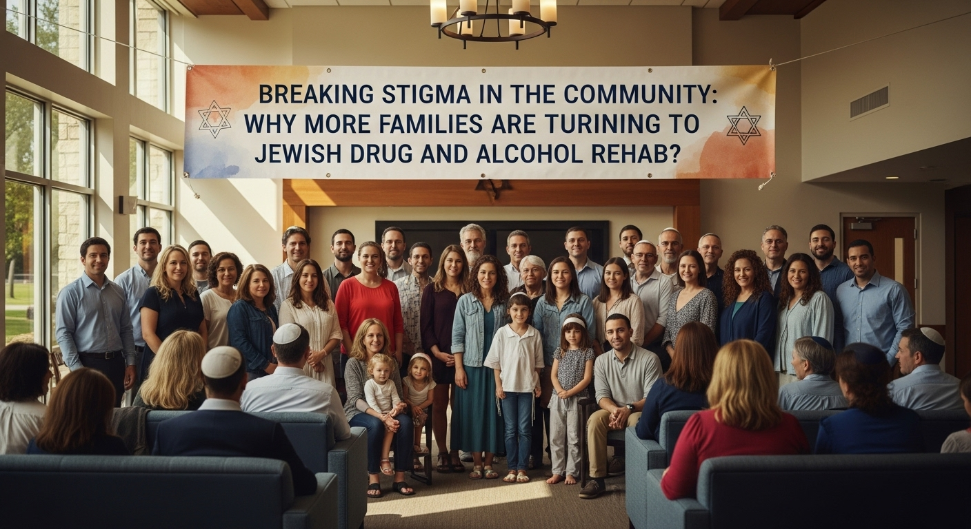 Breaking Stigma in the Community: Why More Families Are Turning to Jewish Drug and Alcohol Rehab?