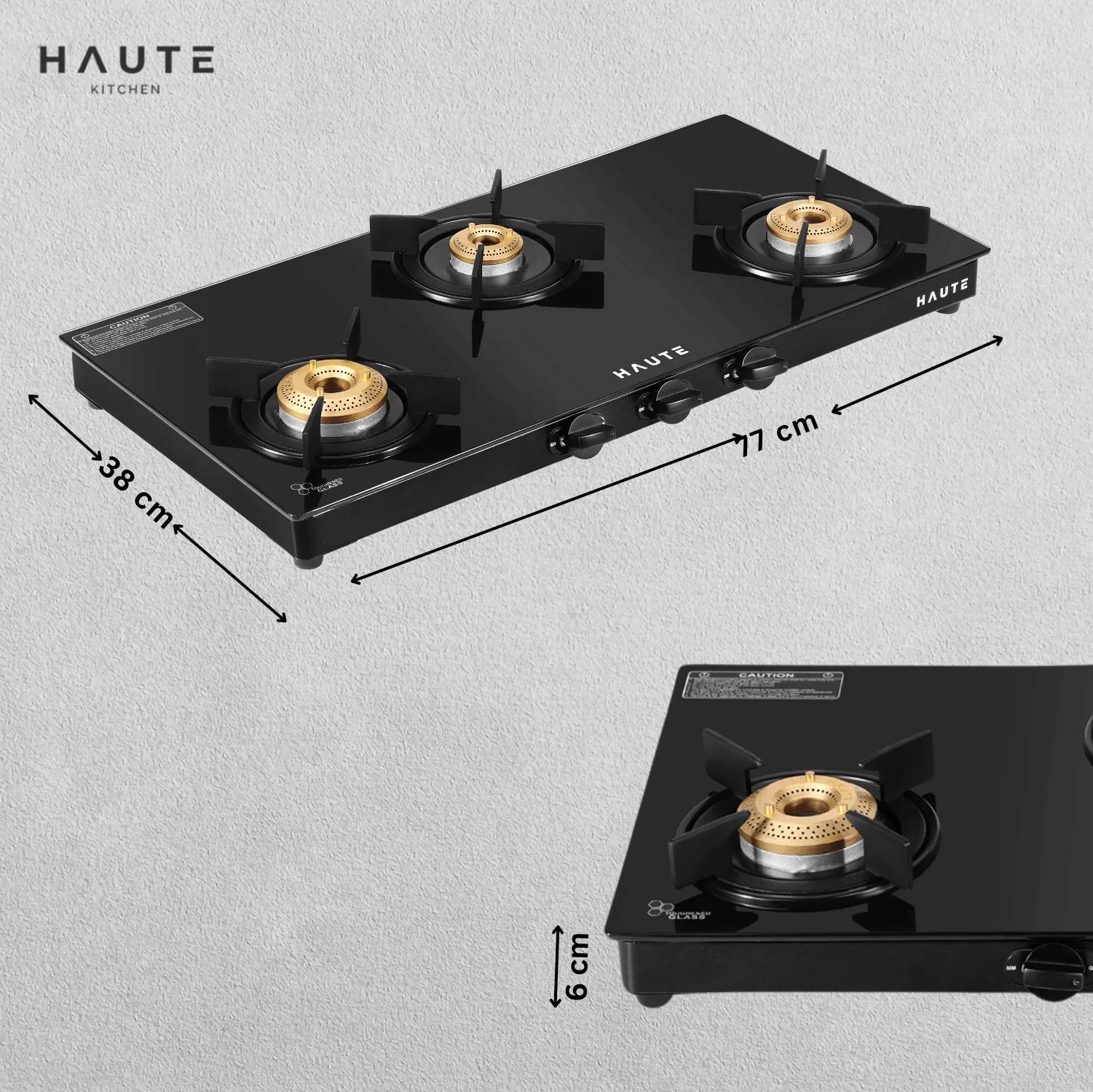 Three Burner Gas Stove Glass Top - A Smart Choice for Modern Kitchens