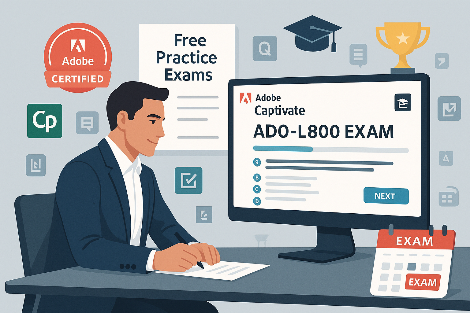 Adobe Captivate Certification Practice Exams: Where to Find Them and How to Use Them Effectively