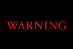 Warnings ⚠️