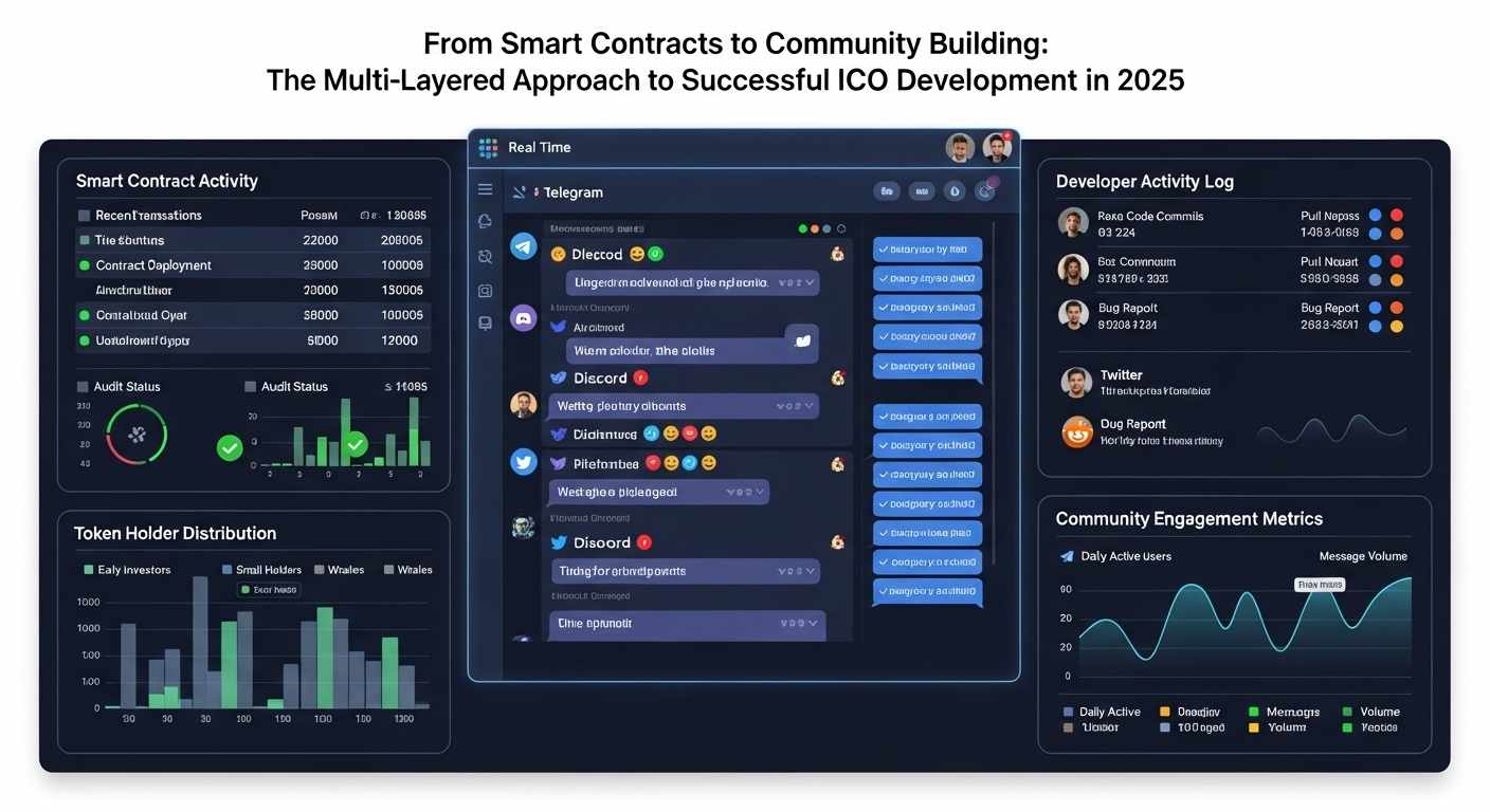From Smart Contracts to Community Building: The Multi-Layered Approach to Successful ICO Development in 2025