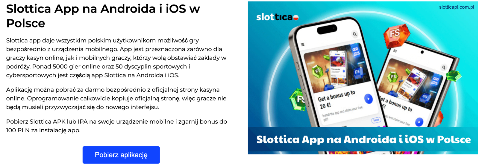 Zalety Gry w Slotticaa Polska na Telefonie – Mobilna Rozrywka Bez Ograniczeń