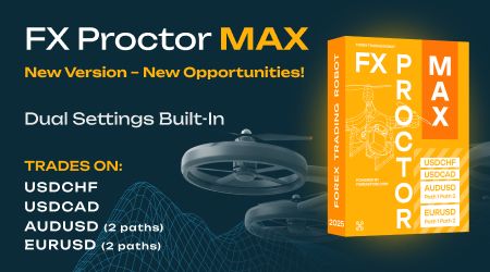 FX Proctor Max EA Review – Trend-Following + Smart Grid Recovery Expert Advisor