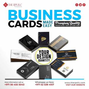 Business Card Printing in Dubai – Affordable & Fast Custom Cards