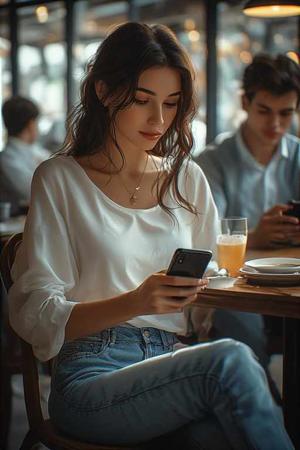 2- Watching her