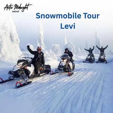 Snowmobile Tour Levi – Thrill Across Frozen Landscapes