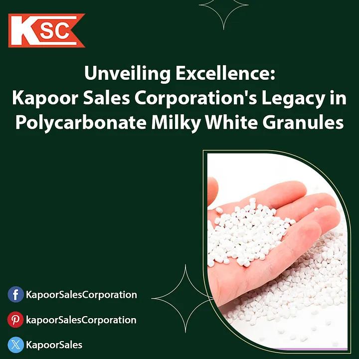 Understanding Polycarbonate Milky White Granules: A Versatile Material for Modern Applications