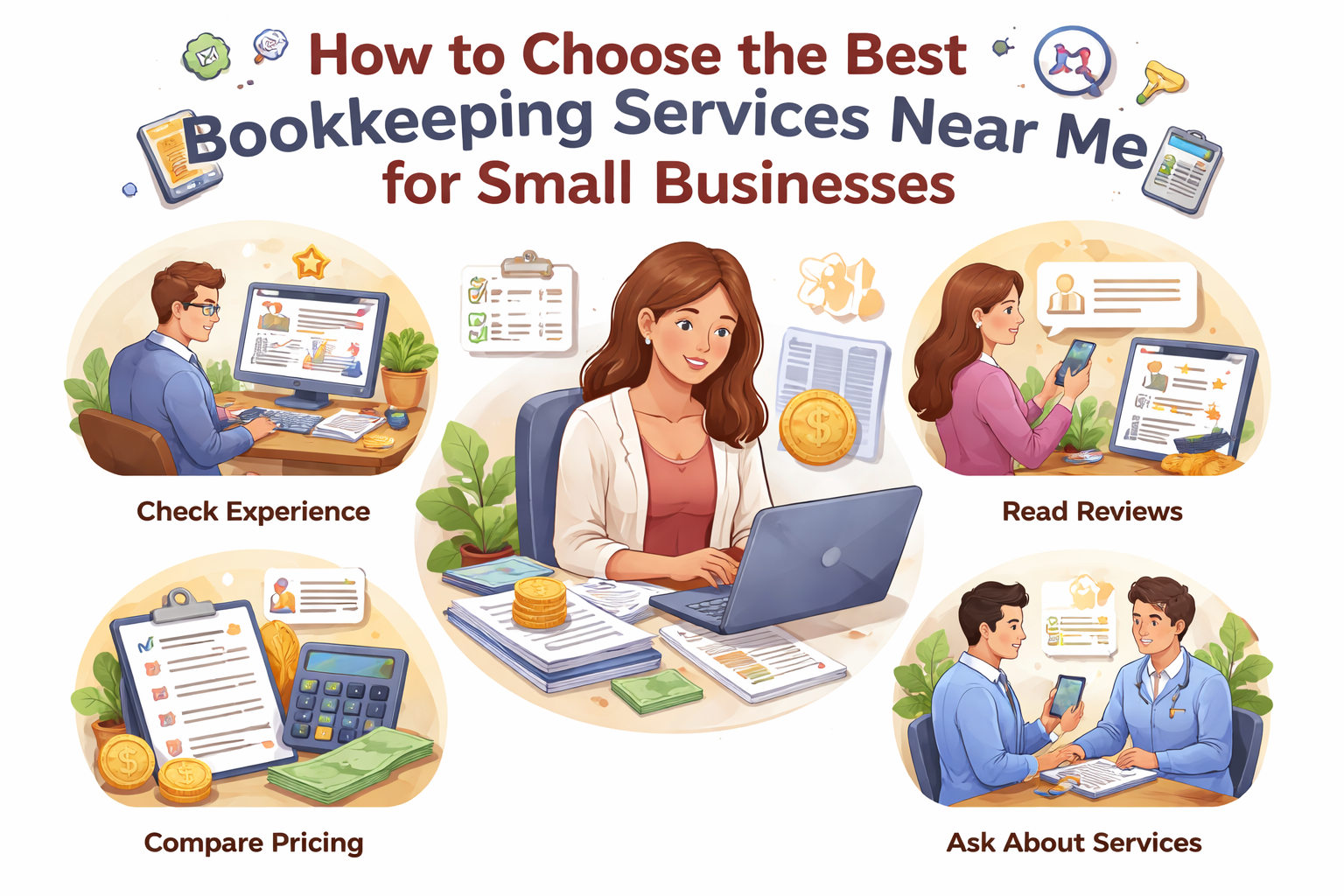 How to Choose the Best Bookkeeping Services Near Me for Small Businesses