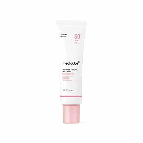 Daily Sun Protection With a Healthy Pink Glow With Medicube PDRN Pink Tone Up Sun Cream