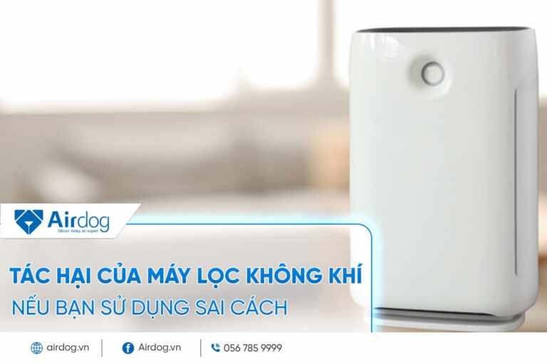 Tác hại của máy lọc không khí