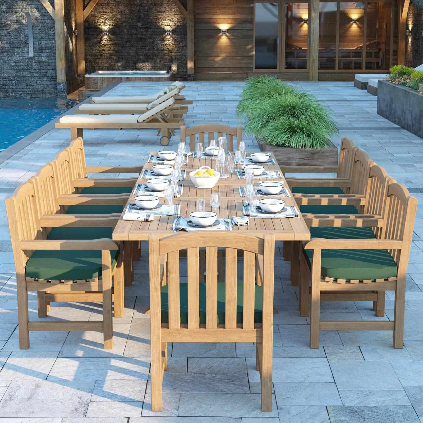 Teak Outdoor Garden Furniture That Blends Style with All-Weather Strength