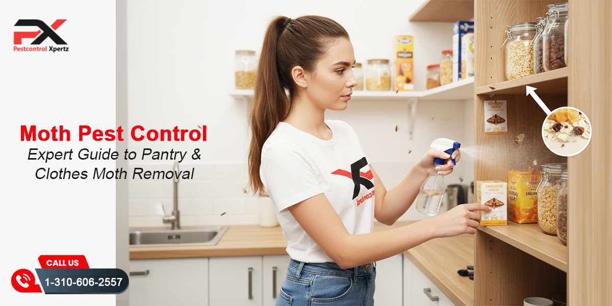 Moth Pest Control: Expert Guide to Pantry & Clothes Moth Removal in Homes
