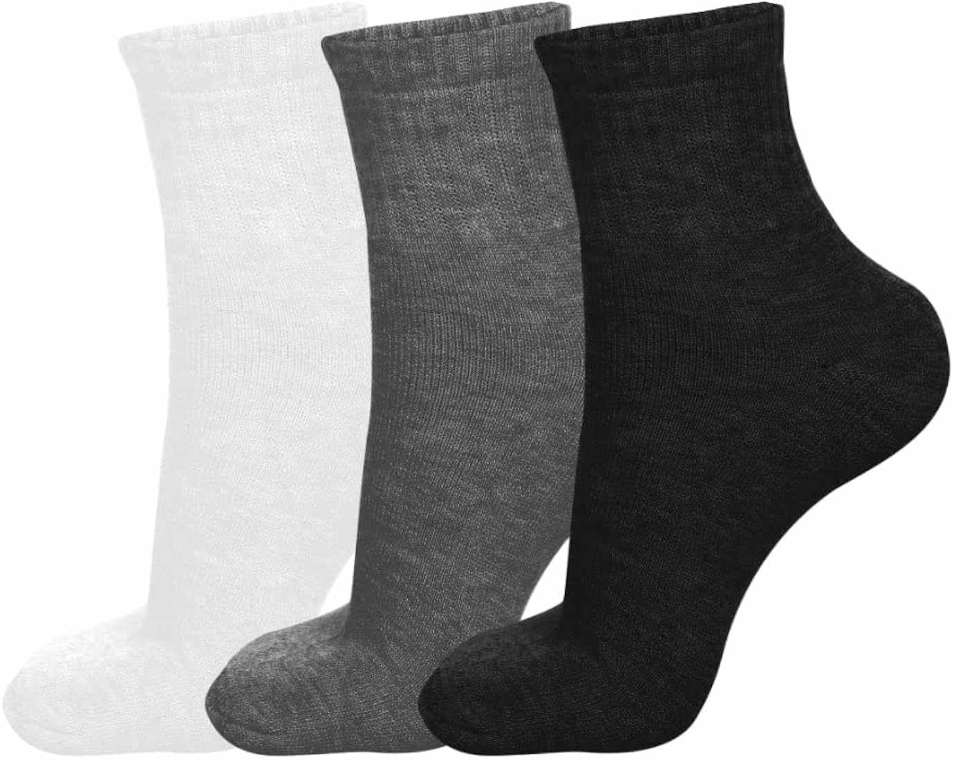 Gorch Men's Socks Socks for Men and Women Men's Ankle Length  Sports,Formal/Casual Cotton Socks (White,Black,Grey, Free Size)-Pack of 6  Pair : Amazon.in: Clothing & Accessories