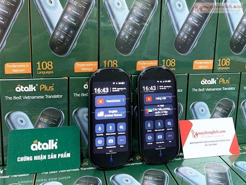 Máy Phiên Dịch Tiếng Anh - Dịch Thuật Sang Tiếng Việt Không Cần Kết Nối Mạng