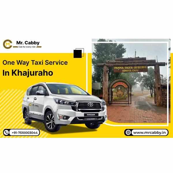One Way Taxi Service in Khajuraho – Mr. Cabby