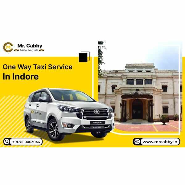 One Way Taxi Service in Indore with Mr. Cabby
