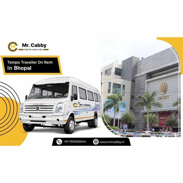 Hire Tempo Traveller on Rent in Bhopal - Mr. Cabby