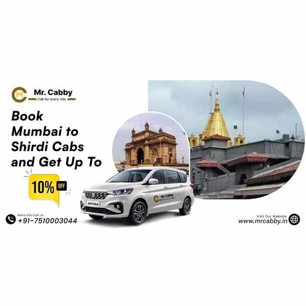 Book Mumbai to Shirdi Cabs with Mr. Cabby