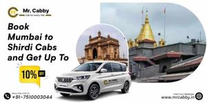 Book Mumbai to Shirdi Cabs with Mr. Cabby