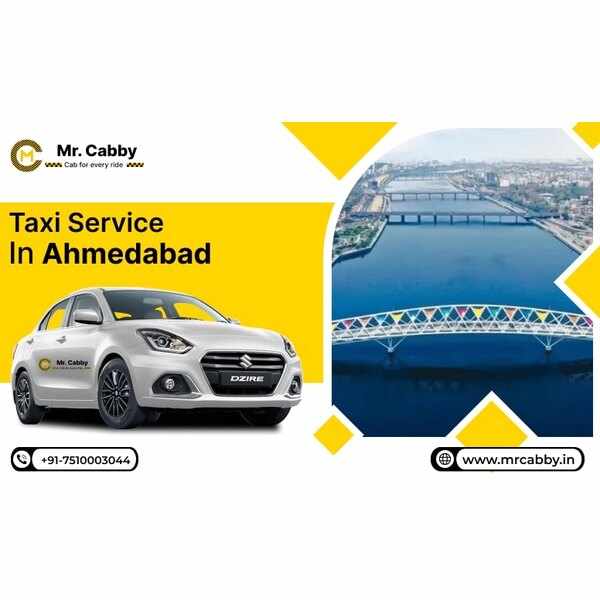 Taxi Service in Ahmedabad with Mr. Cabby