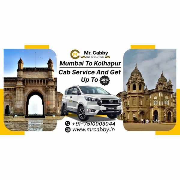 Mumbai to Kolhapur Cab Service with Mr. Cabby