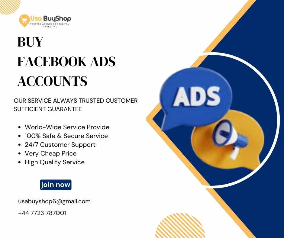 Buy Facebook Ads Accounts - Affordable & Reliable