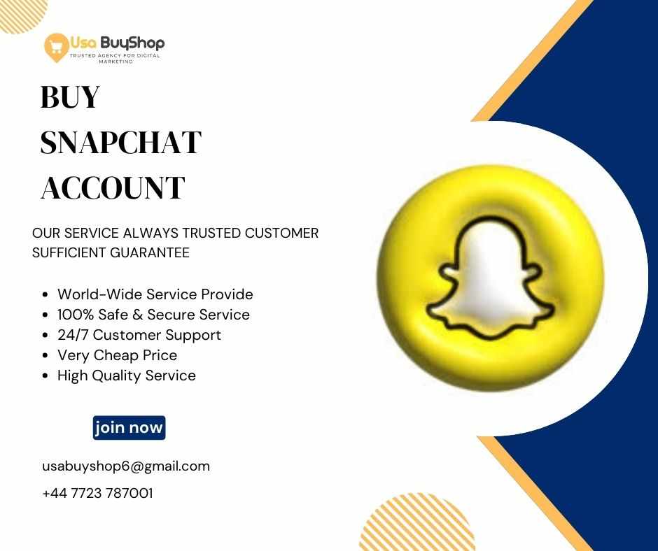 Authentic Snapchat Accounts to Buy - Grow Your Network