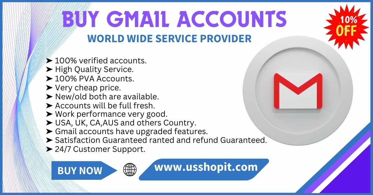 Buy Gmail Accounts – Fast, Reliable & Verified – usshopit