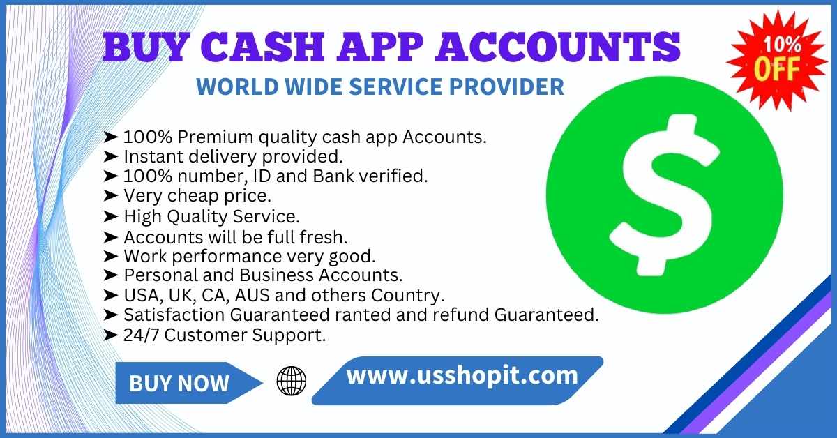 Best 3.0 Site To Buy Verified Cash App Accounts- usshopit