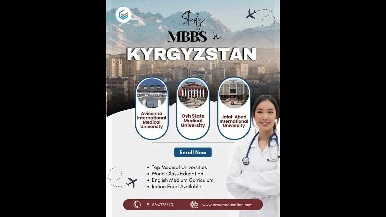 MBBS in Kyrgyzstan – Osh, Avicenna & Jalal-Abad Admission Help 2025