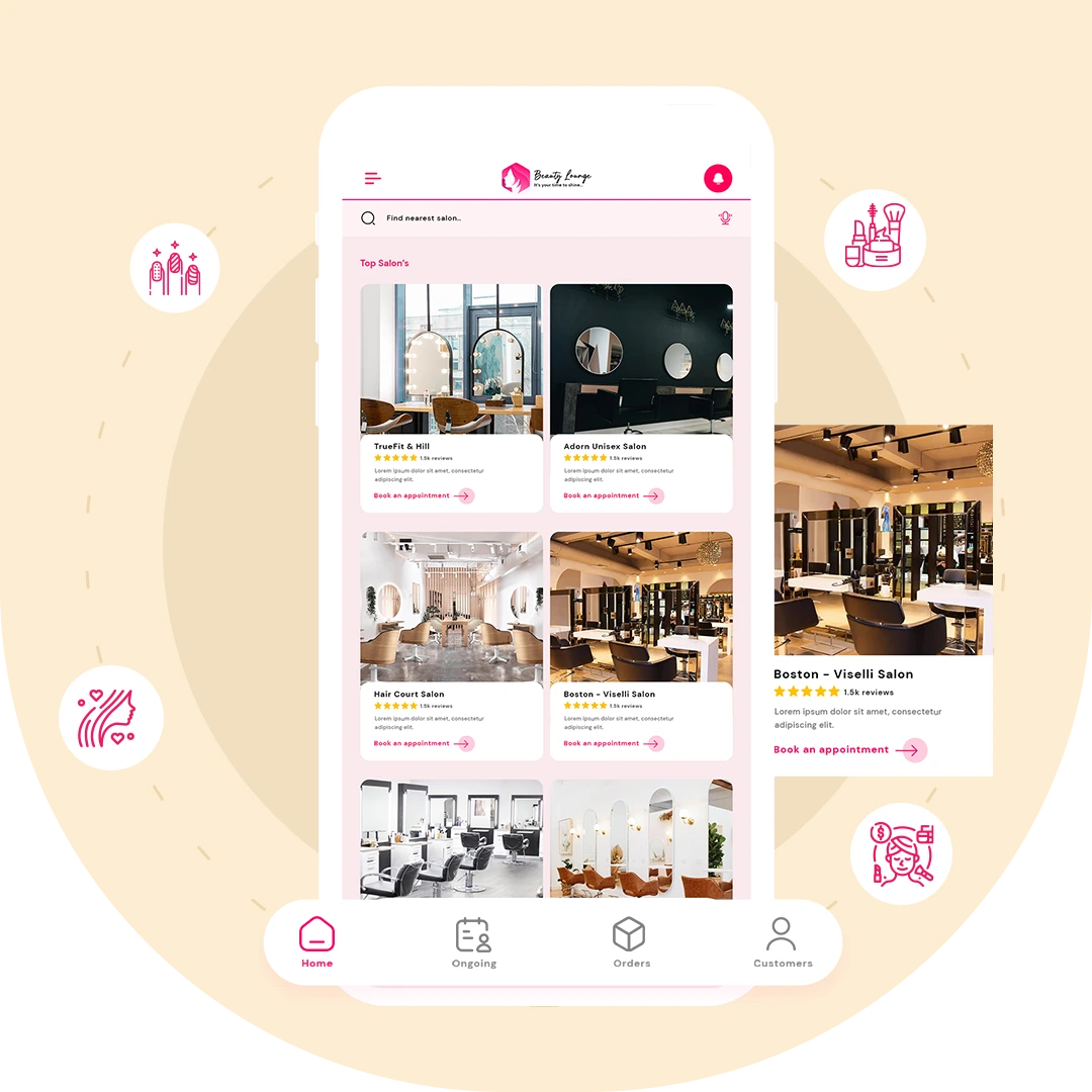 Smart Beauty & Salon Booking App Development for 2025