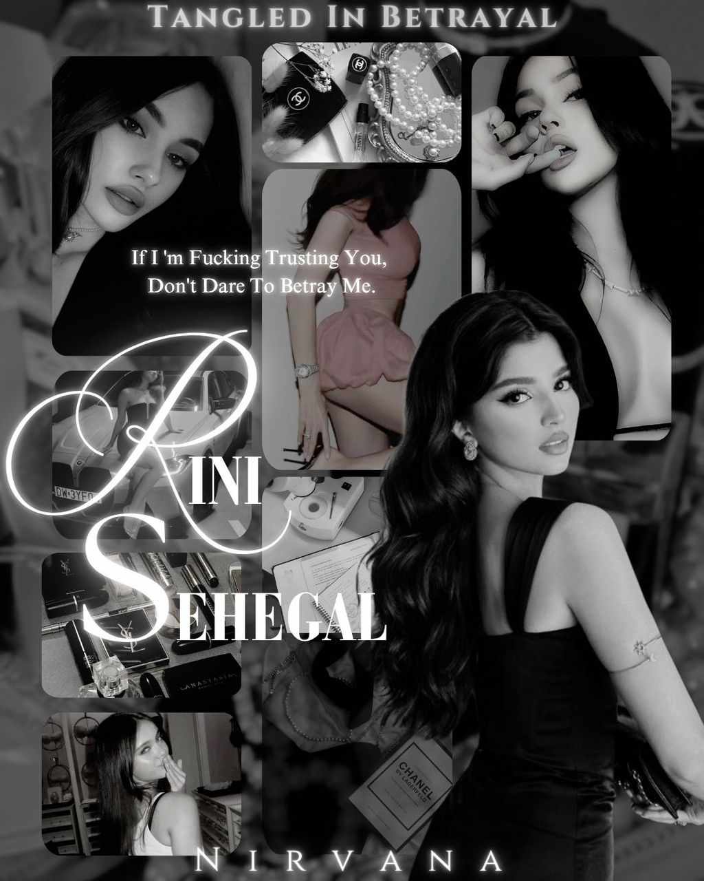 "If you are once in my life there is no going back Doesn't matters if you were my love or now my hate!"