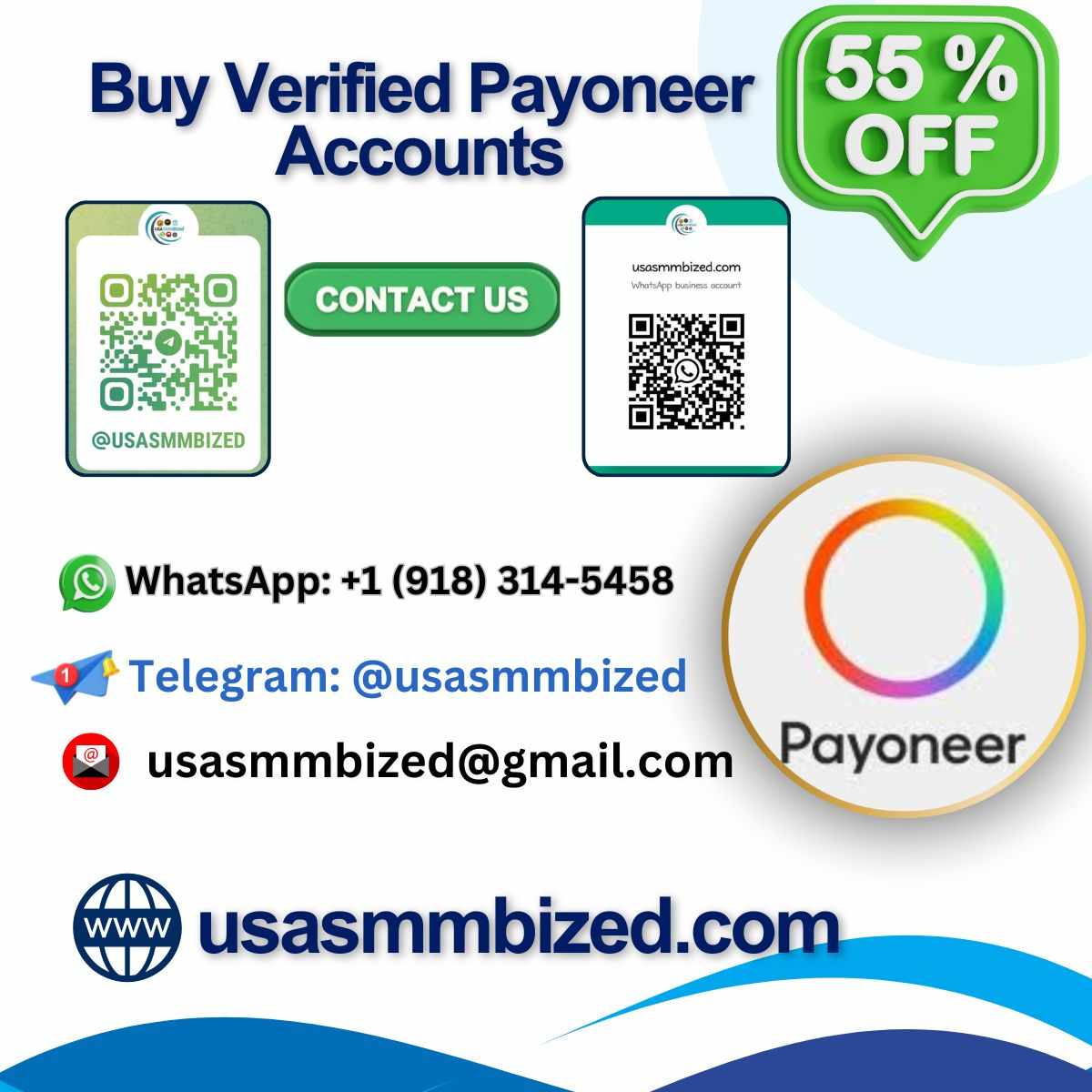 Buy Verified Payoneer Account- Personal & Business