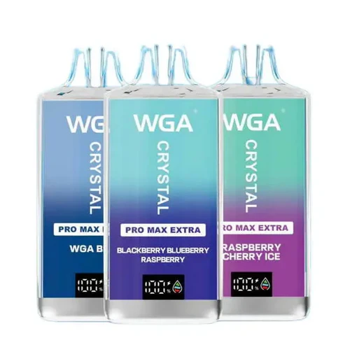 WGA Crystal Pro Max Extra 15000 Box of 10 – The Ultimate High-Puff Disposable Vape for UK Retailers and Bulk Buyers