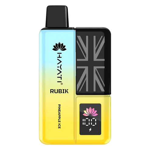 Hayati Rubik 7000 Puffs Box of 5 – A Vibrant Disposable Vape with Big Performance and Wholesale Value