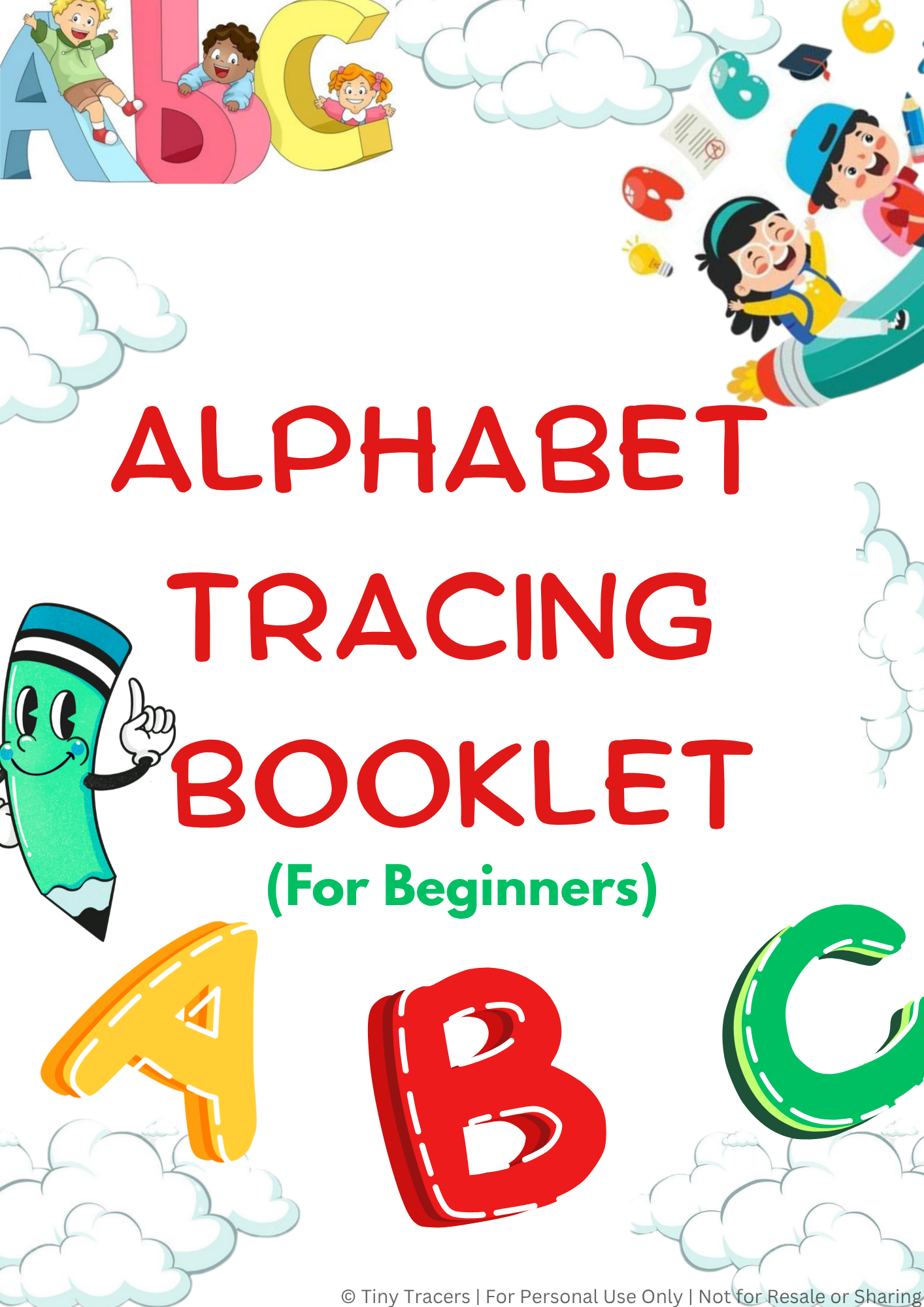 Tracing booklet